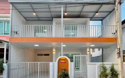 ขายทาวน์เฮ้าส์ 2 ชั้น 27.5 ตร.ว ม.บัวทองธานี เฟส 15 (ซ.4)  หลังมุม รีโนเวทใหม่ สวยพร้อมอยู่