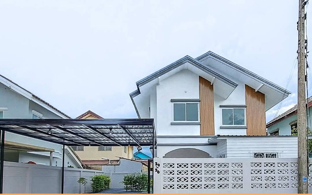 รีโนเวทใหม่ขายถูกสุดบ้านเดี่ยว  เนื้อที่ 50 ตร.ว หมู่บ้านร่มประดู่  พุทธมณฑลสาย 4  พร้อมอยู่ ฟรีโอน