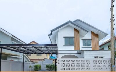 รีโนเวทใหม่ขายถูกสุดบ้านเดี่ยว  เนื้อที่ 50 ตร.ว หมู่บ้านร่มประดู่  พุทธมณฑลสาย 4  พร้อมอยู่ ฟรีโอน