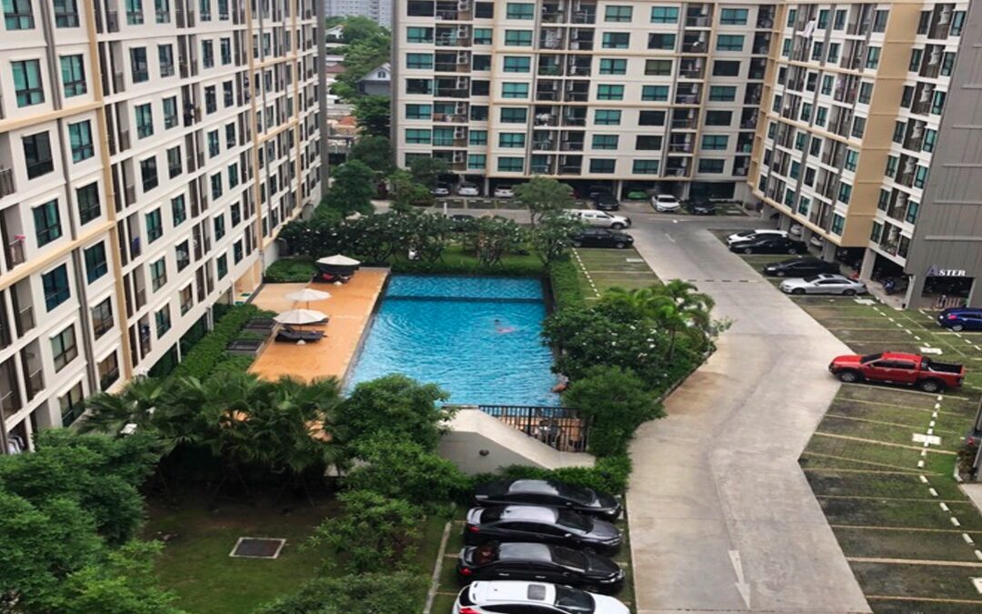 ขายคอนโด ศุภาลัย คิวท์ รัชโยธิน-พหลโยธิน 34 อาคาร D ชั้น 3 ขนาด  33.40 ตร.ม เฟอร์ครบพร้อมอยู่