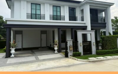 ขายบ้านเดี่ยวเนื้อที่ 119.6 ตร.ว โครงการ เศรษฐสิริ แจ้งวัฒนะ – ประชาชื่น 2 บ้านใหม่มือ 1หลังมุม