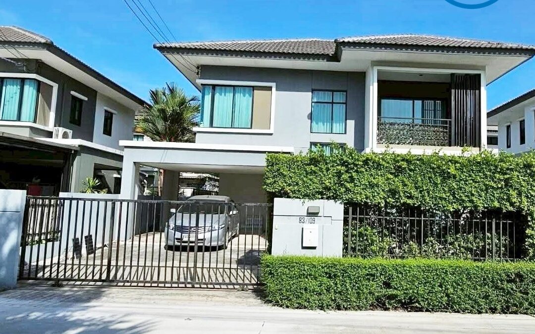 ขายบ้านเดี่ยว 2 ชั้น 52.8 ตร.ว หมู่บ้านดีไลท์ รัตนาธิเบศร์ – ท่าอิฐ สวยพร้อมอยู่ เฟอร์บิวท์ฯ ราคาพร้อมคุย