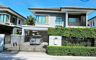 ขายบ้านเดี่ยว 2 ชั้น 52.8 ตร.ว หมู่บ้านดีไลท์ รัตนาธิเบศร์ – ท่าอิฐ สวยพร้อมอยู่ เฟอร์บิวท์ฯ ราคาพร้อมคุย