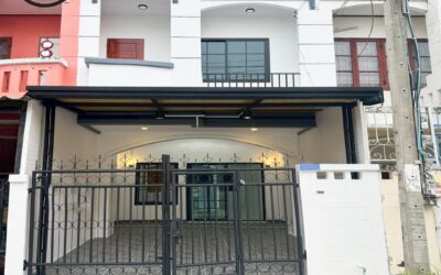 ขายทาวน์เฮ้าส์ 17 ตร.ว หมู่บ้านพิชาดา ถ.บ้านกล้วย-ไทรน้อย รีโนเวทใหม่ จัดกู้ฟรี