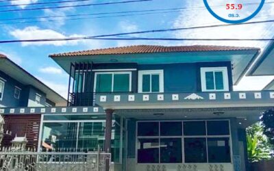 รีโนเวทใหม่ขายบ้านเดี่ยว 55.90 ตร.ว หมู่บ้านลภาวัน 21 ราชพฤกษ์-แจ้งวัฒนะ