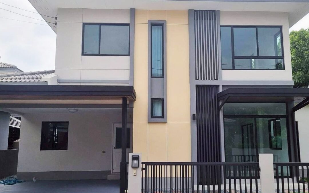 ขายบ้านเดี่ยว  50 ตร.ว 4 ห้องนอน หมู่บ้านคาซ่าวิลล์ ปิ่นเกล้า – ศรีรัช หลังมุม  พร้อมอยู่ ต่อรองได้