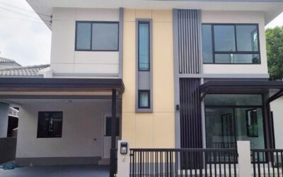 ขายบ้านเดี่ยว 50 ตร.ว 4 ห้องนอน หมู่บ้านคาซ่าวิลล์ ปิ่นเกล้า – ศรีรัช หลังมุม พร้อมอยู่ ต่อรองได้