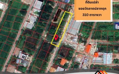 ขายที่ดินเปล่า ซอยวัดลาดปลากดุก 310 ตารางวา