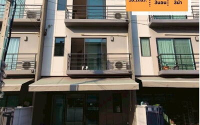 ทาวน์โฮม 3 ชั้น 18.1 ตร.ว หมู่บ้านบ้านกลางเมือง ปิ่นเกล้า – จรัญฯ